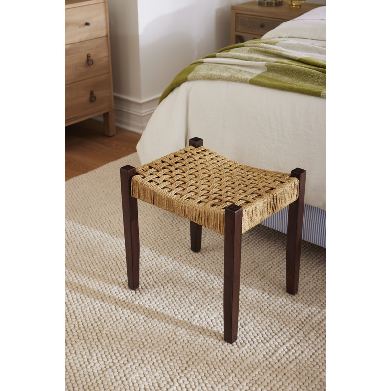 Elle Handmade Ivory Rug, Rectangle 6' x 9'