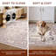 Tapis traditionnel beige et gris Orianna-689637099
