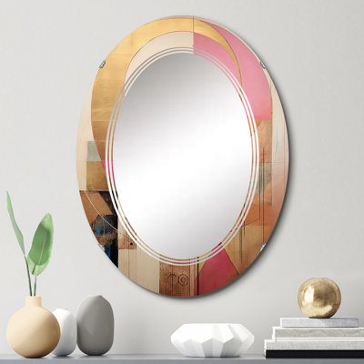 Newbridge - Miroir mural moderne ovale