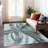 Machine Washable Indoor/Outdoor Lockway ACN2421 Abstract Rug-114787575