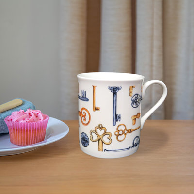 Denney Bone China Coffee Mug