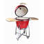 Barbecue ComfortBilt Kamado - gris anthracite - 23 po - rouge