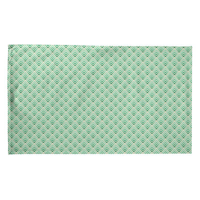 Torchon à motif géométrique inversé