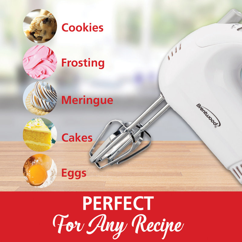 Brentwood 5 Speed Hand Mixer
