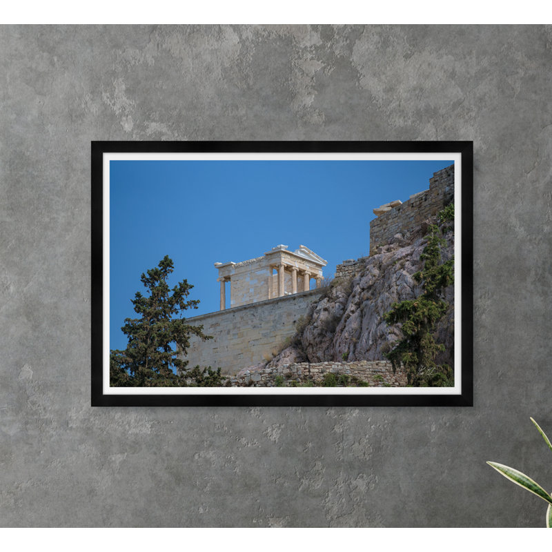 Temple Of Athena Nike Print by Tim Klein