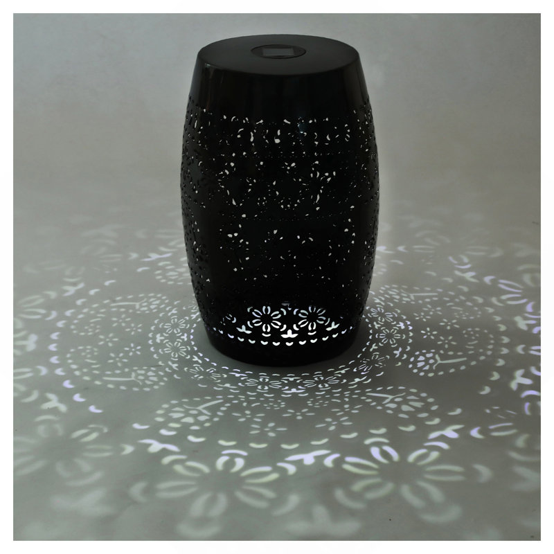 Solar Side Table,Black Color, Black