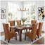 Faux Leather Accent Chair