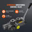 Hydraulic Wood Log Splitter Pump Kit, 60.6 L/min, 2 Stage 27.6MPa Aluminum Hydraulic Gear Pump, with Valve 2.54 cm Inlet 1.27 cm NPT Outlet 3600 RPM, for Small Engine Mounting Log Splitters