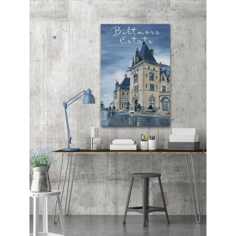 Biltmore Estate - Reproduction d'art sur toile tendue, H 60 po x l 40po x P 1,5 po