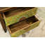 Table de chevet en bois massif de style bohémien