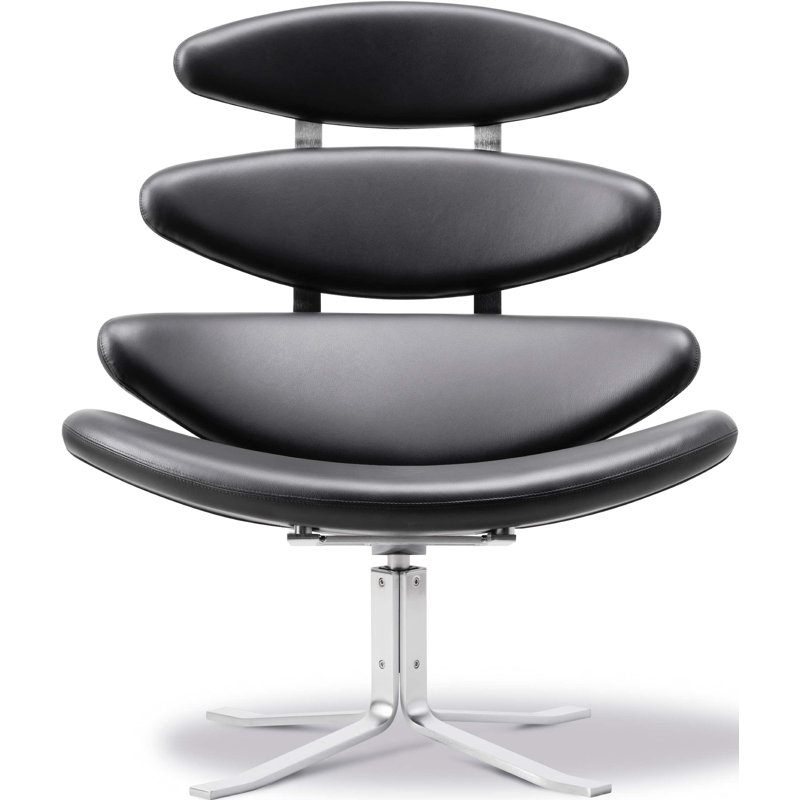 Chaise longue pivotante de 35 po Drenka
