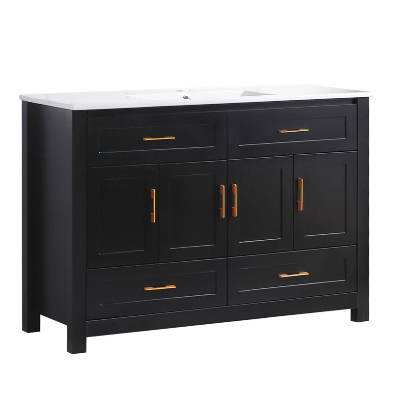Ensemble de meuble-lavabo 48 po avec lavabo en céramique