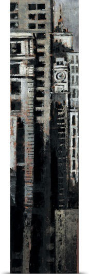 I par liz jardine-impression New York, New York, H 60 po x l 15 po x P 1,5 po, Toile