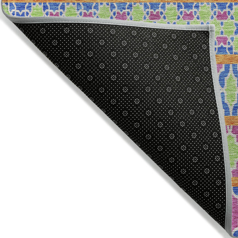 Juli Washable Moroccan Indoor / Outdoor Rug, Rectangle 9' x 12'