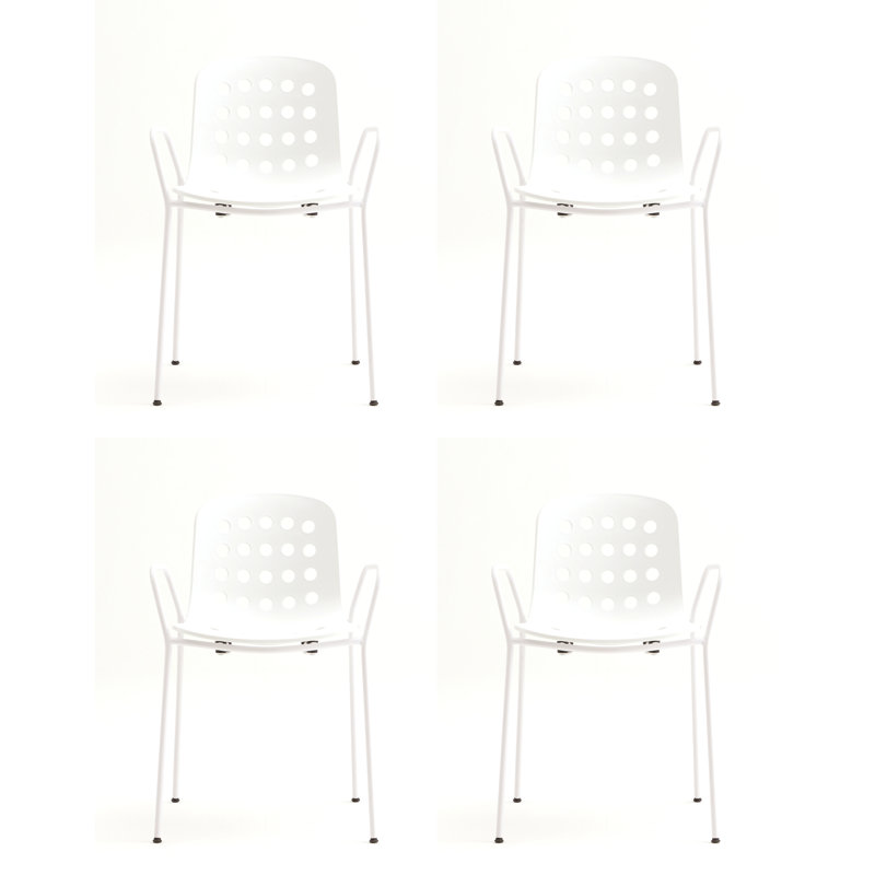 Fauteuil Holi, Blanc