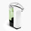 Simplehuman 8 oz. Touch-Free Sensor Liquid Soap Pump Dispenser with Soap Sample, White