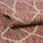 Rust Red Gitter Indoor/Outdoor Trellis Rug-1685477093