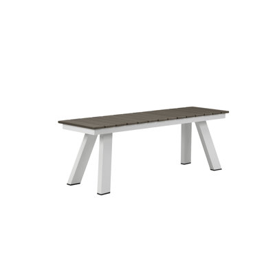 Banc d'extérieur en aluminium Jack