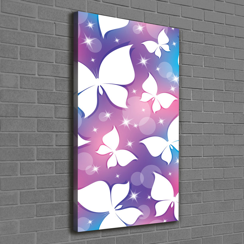 Butterflies - Wrapped Canvas Print