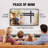 ELG E600 Fixed TV Wall Steel Mount with Max VESA 600X400mm Automatic Locking for 32 to 86 inch TVs