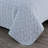 Lightweight Soft Octagon Stitched Jacquard Velvet Quilt Set -505284403-505284402
