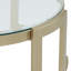 Birnson Glass Top Coffee Table