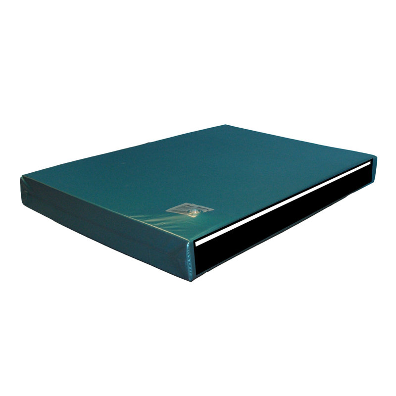 9" Semi-Waveless 1 Layer Fiber Deep Fill Hard-Side Waterbed Mattress, King