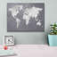 «Silver World» par Design Fabrikken, estampe numérique sur toile