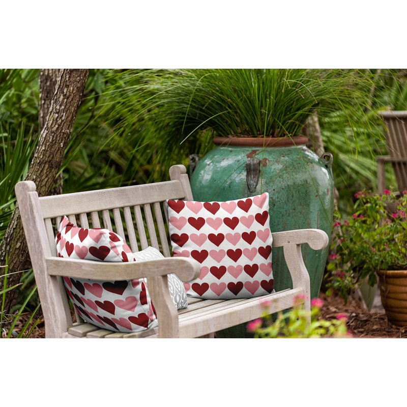 Polyester Throw Square Indoor/Outdoor Pillow Cover & Insert