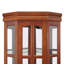 Vitrine de coin avec tablettes-1940582625