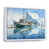Cadre flottant blanc