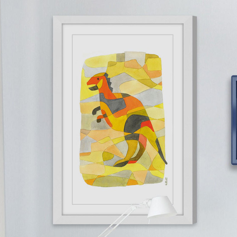 Yolanta Gawlik - Single Picture Frame Painting, 91cm H x 61cm W x 3.81cm D