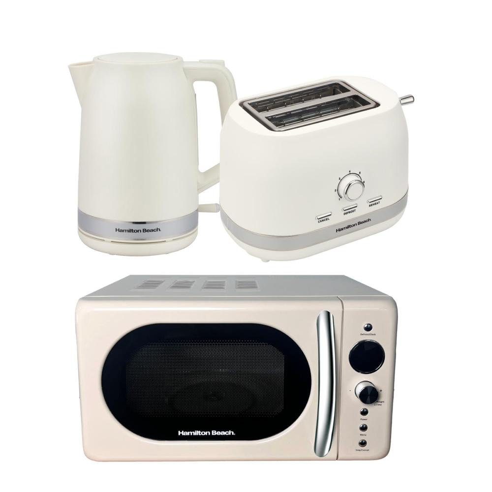 Hamilton Beach Hamilton Beach Ella Kitchen Set 1.7 L Plastic Whistling Electric Tea Kettle