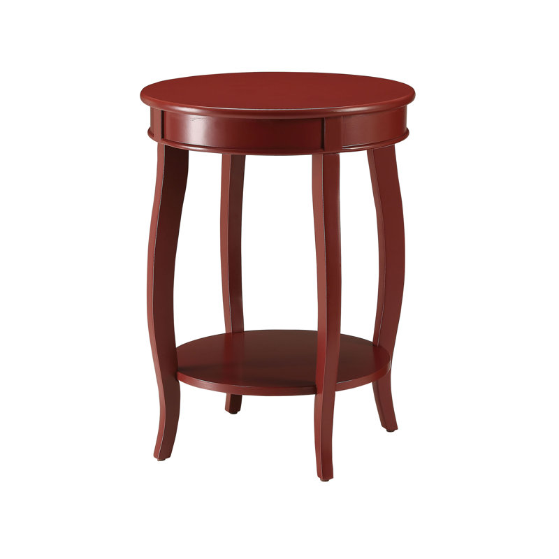 Boulanger End Table, Red