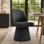 Ensemble de table de salle à manger pour 6 personnes avec table extensible et 6 chaises rembourrées en tissu Tweed-680568329