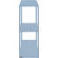 Elmi Steel Etagere Bookcase-1635747894-1635747896