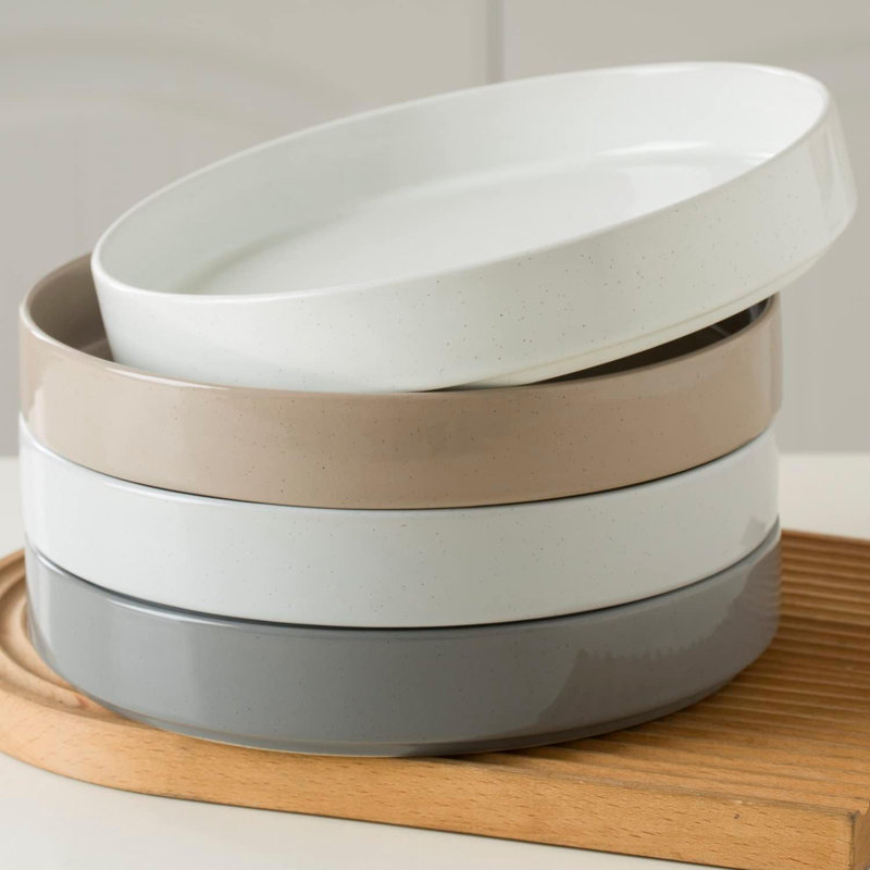 Ensemble de 4 grandes assiettes à pâtes 8,75 "Esther Joss & Main, Multicolore