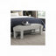 Banc rembourré en velours-805909973