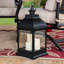 Lantern with LED candles