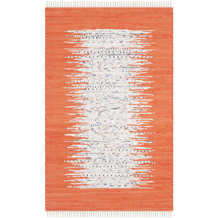 Paynter Hand Woven Cotton Abstract Rug