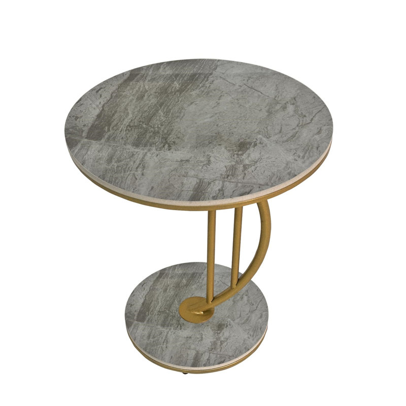 Berenis End Table, Grey
