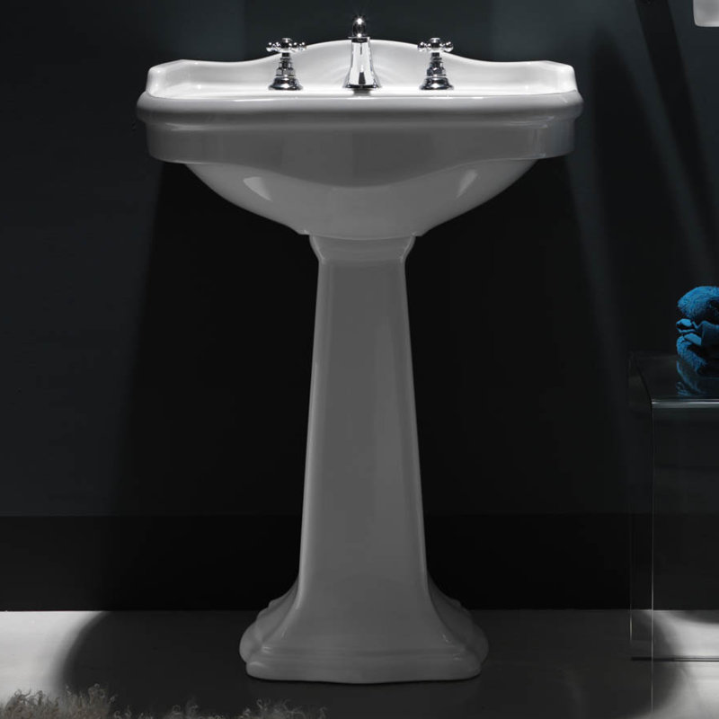 Contea 28.3'' L Bathroom Sink,  Three Holes