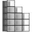 1 Pair Stackable Shoe Storage Cabinet