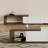 Modern Brown Retractable Coffee Table-104250013