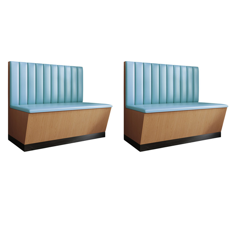 Banc rembourré Minimalist, Bleu