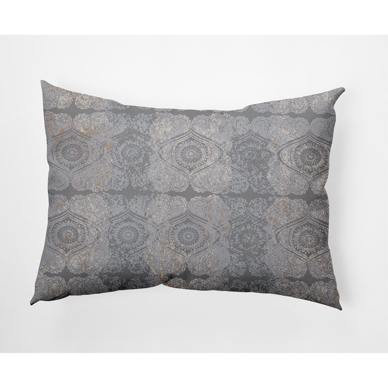  Housse et insert de coussin extérieur Patina, Gris