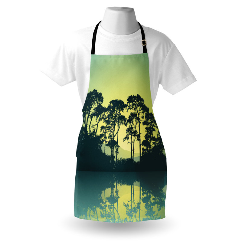 No Pattern Bib Apron