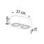 Aliff Flush Mount-420247404