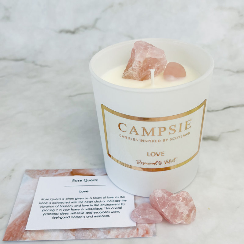 Rosewood And Velvet Scented Jar Candle