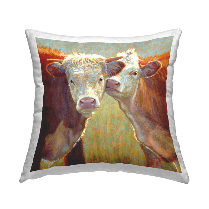 Polyester Throw Square Pillow Cover & Insert